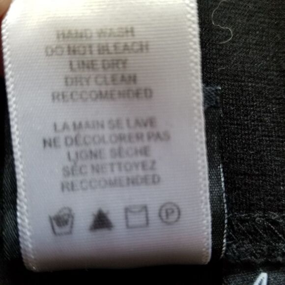 Sharon Young Black Legging / Pant size 4 - Picture 5 of 8